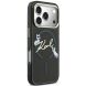 Захисний чохол Karl Lagerfeld IML Choupettes Karl Script Logo MagSafe для iPhone 17 Pro Max (KLHMP17X5HKSCAK) - Black (411147B). Фото 4 з 7