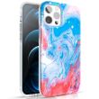 Защитный чехол KINGXBAR Ocean Pattern для Apple iPhone 12 / iPhone 12 Pro - Pink (253960P)