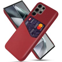 Защитный чехол KSQ Business Pocket для Samsung Galaxy S25 Ultra (S938) - Red: фото 1 из 4