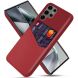 Защитный чехол KSQ Business Pocket для Samsung Galaxy S25 Ultra (S938) - Red (372213R). Фото 1 из 4