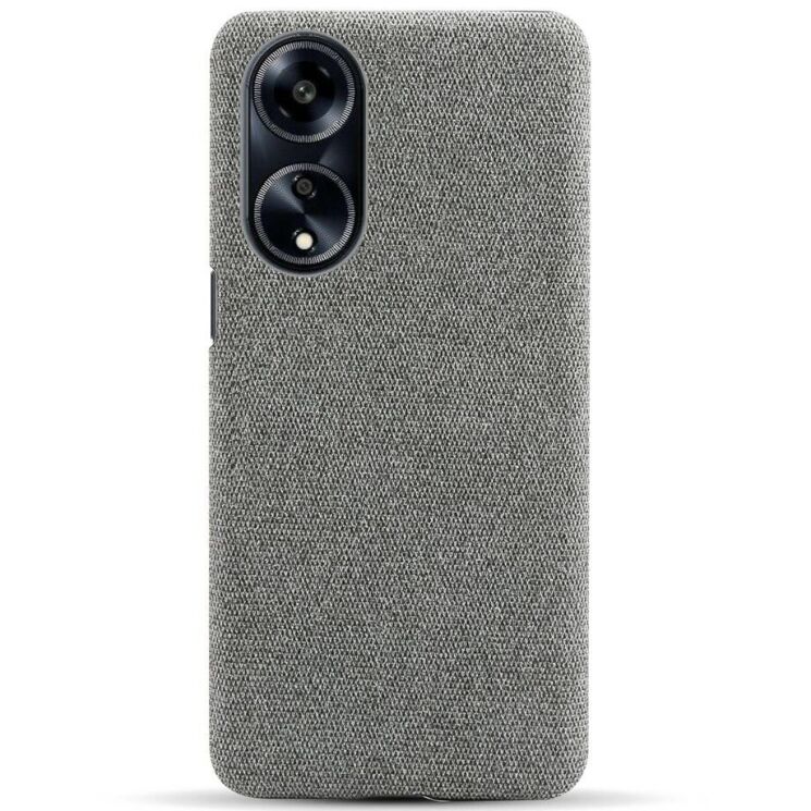 Защитный чехол KSQ Cloth Style для OPPO A98 - Grey: фото 2 из 5