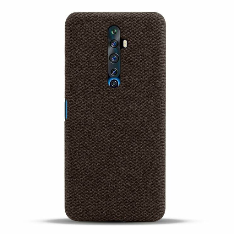 Защитный чехол KSQ Cloth Style для OPPO Reno 2Z - Brown: фото 3 из 5