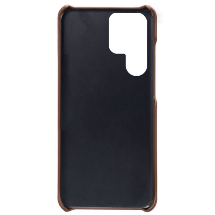 Защитный чехол KSQ Leather Cover для Samsung Galaxy S22 Ultra - Brown: фото 4 из 4