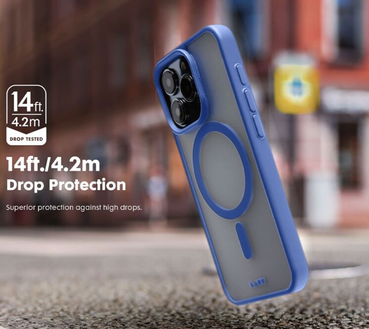 Защитный чехол Laut HUEX PROTECT для Apple iPhone 16 Pro - Black: фото 10 из 10