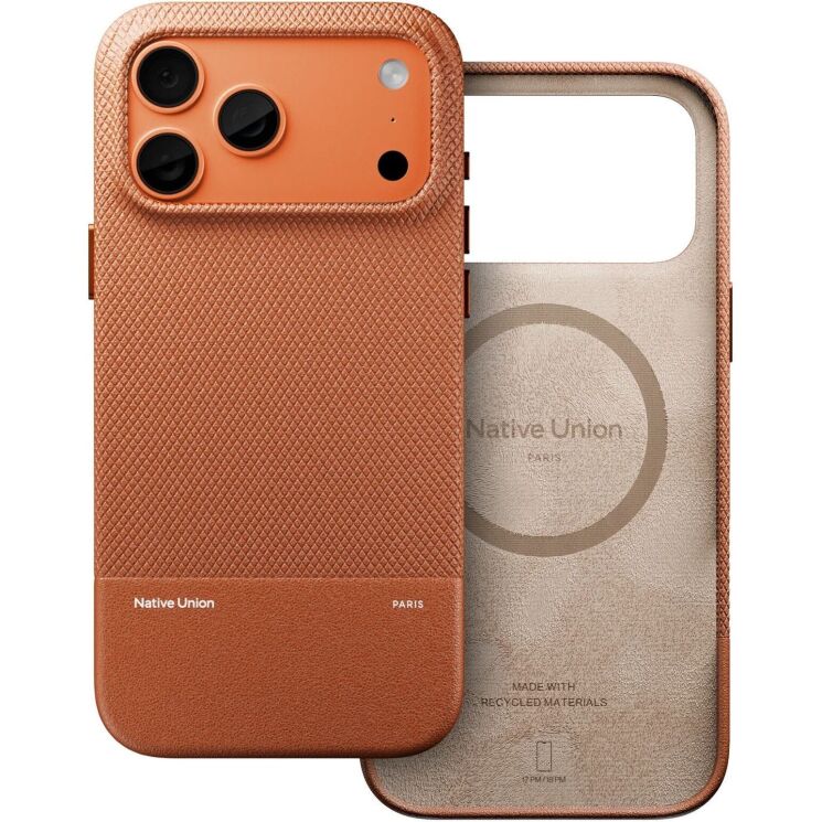 Захисний чохол Native Union (RE) Classic для iPhone 18 Pro Max (RECLA-TAN-NP26PM) - Tan: фото 1 з 11