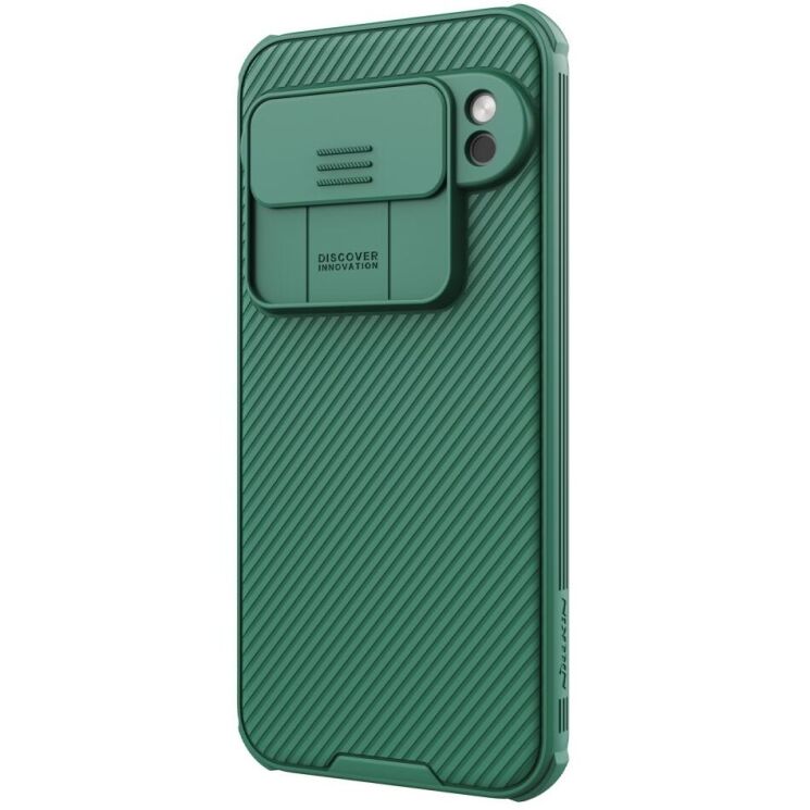 Защитный чехол NILLKIN CamShield Pro для Google Pixel 9 Pro - Green: фото 2 из 19
