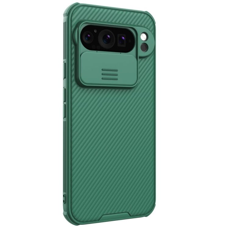 Защитный чехол NILLKIN CamShield Pro для Google Pixel 9 Pro - Green: фото 3 из 19