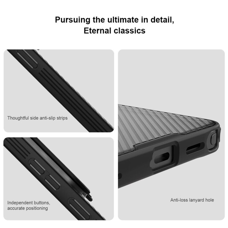 Защитный чехол NILLKIN CamShield Prop Magnetic для Samsung Galaxy S26 Ultra (S948) - Black: фото 16 из 17