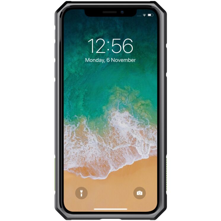 Защитный чехол NILLKIN Defender II для iPhone XR - Green: фото 2 из 13