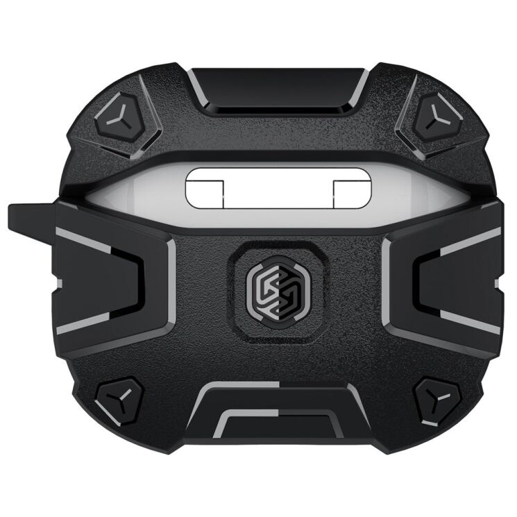 Захисний чохол NILLKIN Explorer Case для Apple AirPods 3 - Black: фото 2 з 16