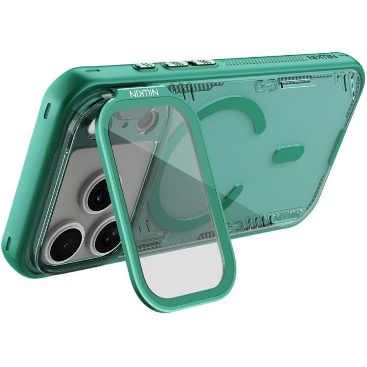 Захисний чохол NILLKIN Iceblade Prop Magnetic (Precise Cut-out) для iPhone 18 Pro / 17 Pro - Green (423621G) Захисний чохол NILLKIN Iceblade Prop Magnetic (Precise Cut-out) для iPhone 18 Pro / 17 Pro - Green: фото 5 з 19