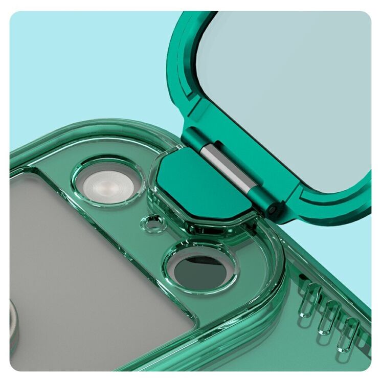 Захисний чохол NILLKIN Iceblade Prop Magnetic (Precise Cut-out) для iPhone 18 Pro / 17 Pro - Green (423621G) Захисний чохол NILLKIN Iceblade Prop Magnetic (Precise Cut-out) для iPhone 18 Pro / 17 Pro - Green: фото 14 з 19