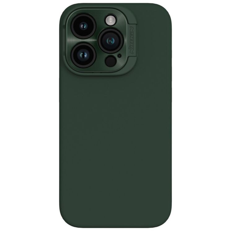 Защитный чехол NILLKIN LensWing Magnetic Case для Apple iPhone 15 Pro - Green: фото 1 из 14