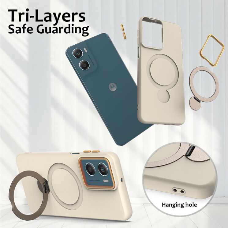 Защитный чехол Reframe Draco Casе для Motorola Moto G06 / G06 Power - Black: фото 7 из 7