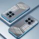 Защитный чехол Reframe Electroplating Frame для Xiaomi Redmi Note 15 Pro - Blue (405239L). Фото 2 из 7