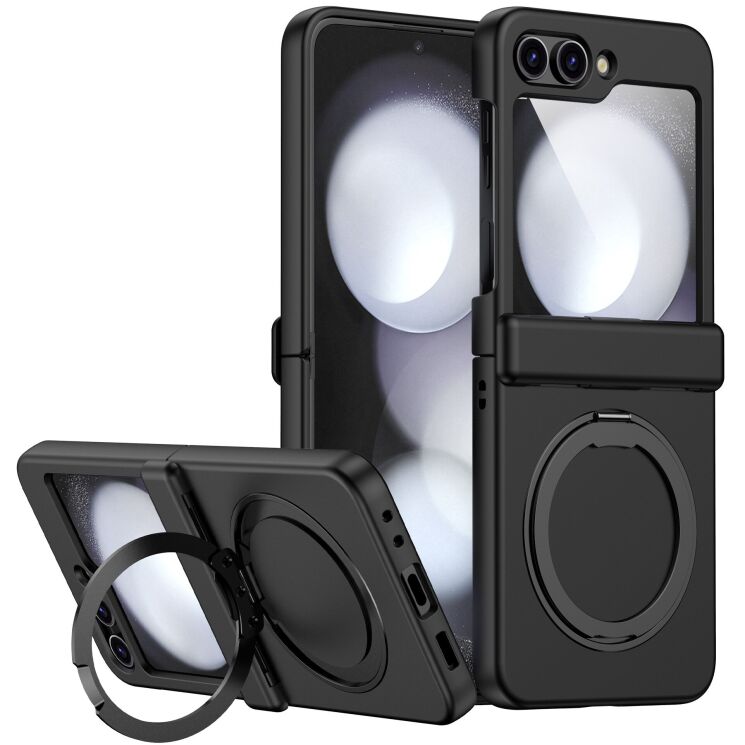 Защитный чехол Reframe Magnetic Case для Samsung Galaxy Flip 6 / Flip 7 FE - Black: фото 1 из 7