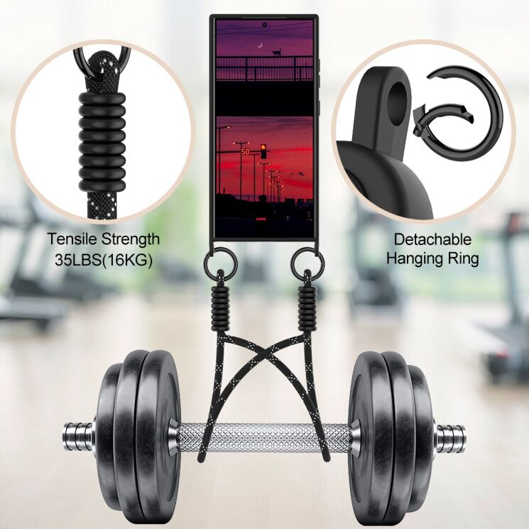 Захисний чохол Reframe Silicone Holder для Samsung Galaxy S23 Ultra (S918) - Black: фото 4 з 7