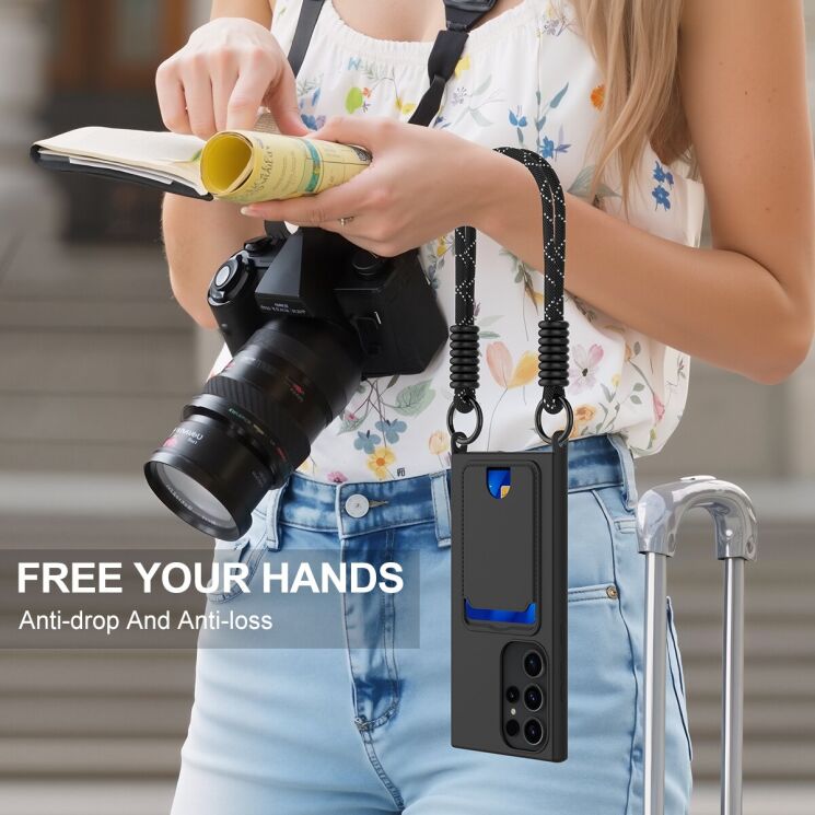 Захисний чохол Reframe Silicone Holder для Samsung Galaxy S23 Ultra (S918) - Black: фото 2 з 7