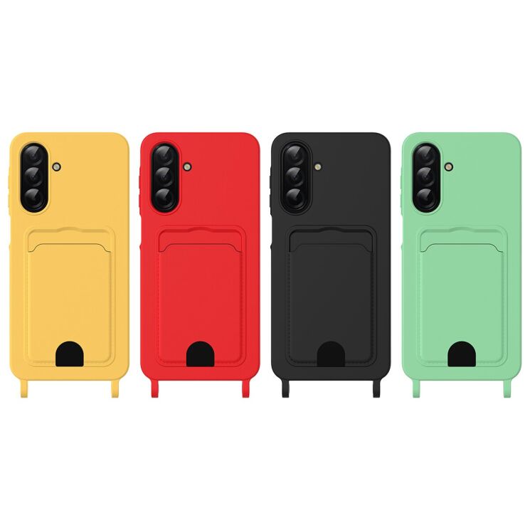 Защитный чехол Reframe Silicone Holder для Samsung Galaxy S26 FE - Yellow: фото 2 из 8