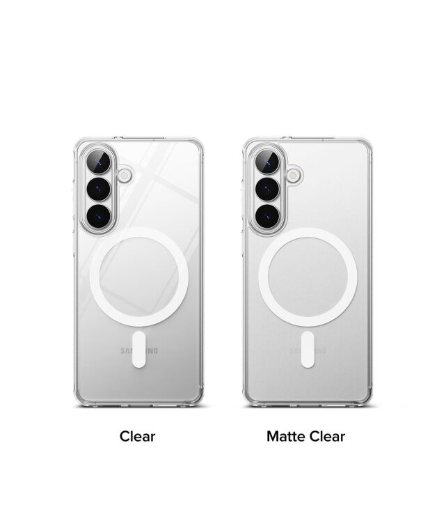 Защитный чехол Ringke Fusion Magnetic для Samsung Galaxy S26 (S942) 8800328815490 - Clear: фото 14 из 17