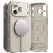 Защитный чехол Ringke Silicone Magnetic для iPhone 18 Pro (8800380463110) - Stone (423776S). Фото 1 из 20