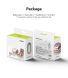 Защитный чехол RINGKE Slim X Case для Samsung Galaxy Buds Live / Buds Pro / Buds 2 / Buds 2 Pro / Buds FE - Glossy White (267807W). Фото 12 из 12