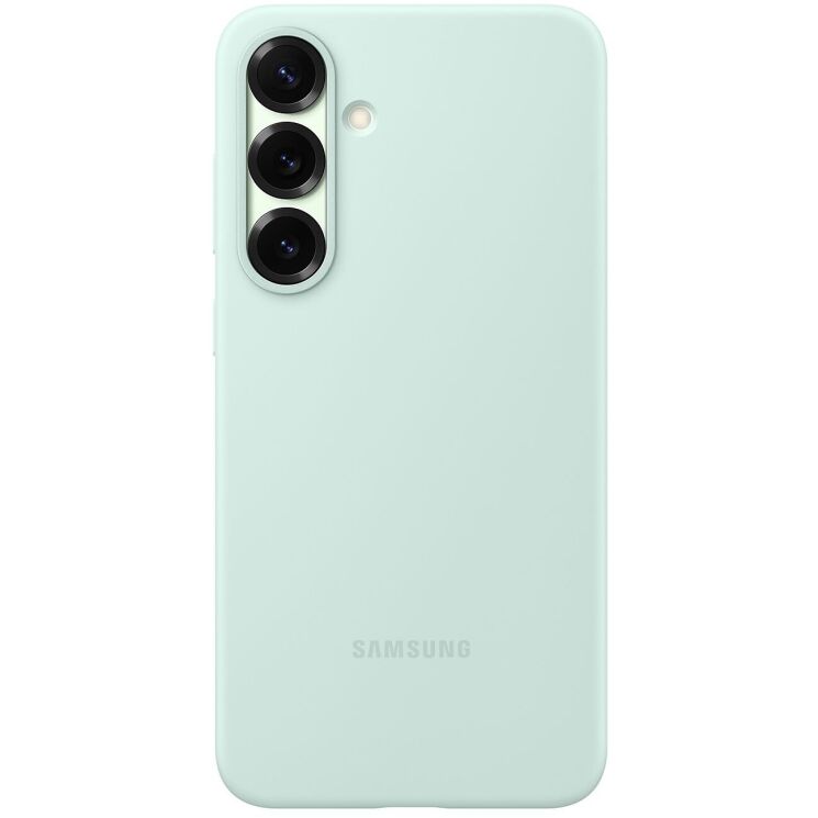 Защитный чехол Silicone Case для Samsung Galaxy S25 Plus (S936) EF-PS936CMEGWW - Mint: фото 1 из 3