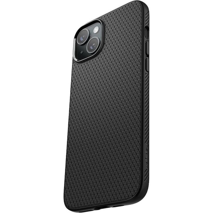 Захисний чохол Spigen Air Grip для iPhone 15 Plus (ACS06673) - Matte Black (339776B) Захисний чохол Spigen Air Grip для iPhone 15 Plus (ACS06673) - Matte Black: фото 6 з 12