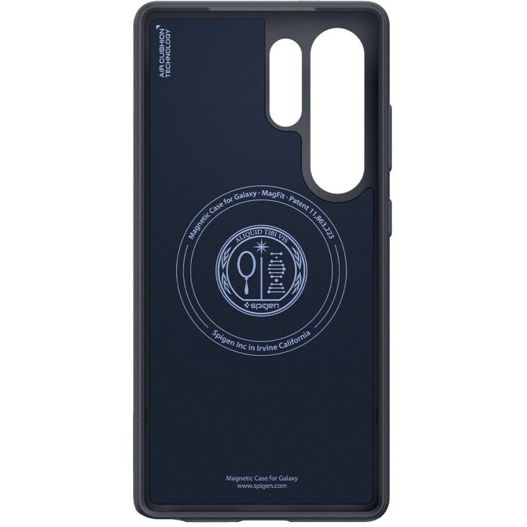 Защитный чехол Spigen (SGP) Caseology Parallax (MagFit) by Spigen для Samsung Galaxy S25 Ultra (S938) ACS09054 - Navy Violet: фото 6 из 16
