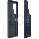 Защитный чехол Spigen (SGP) Caseology Parallax (MagFit) by Spigen для Samsung Galaxy S25 Ultra (S938) ACS09054 - Navy Violet (374595L). Фото 7 из 16