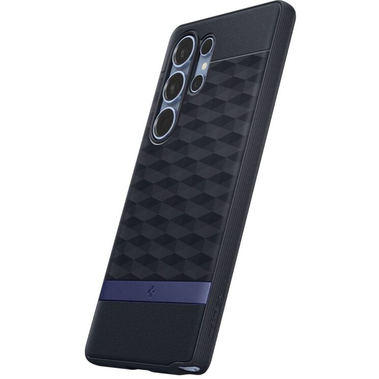 Защитный чехол Spigen (SGP) Caseology Parallax (MagFit) by Spigen для Samsung Galaxy S25 Ultra (S938) ACS09054 - Navy Violet: фото 3 из 16