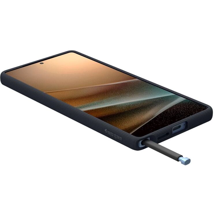 Защитный чехол Spigen (SGP) Caseology Parallax (MagFit) by Spigen для Samsung Galaxy S25 Ultra (S938) ACS09054 - Navy Violet: фото 10 из 16