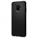 Захисний чохол Spigen SGP Liquid Air для Samsung Galaxy A8+ (A730) - Black (139557B). Фото 4 з 7