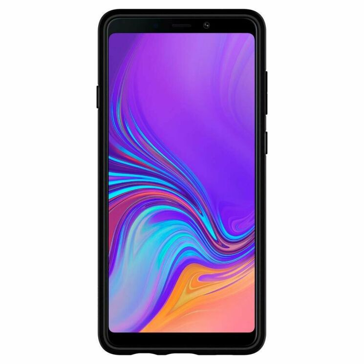 Захисний чохол Spigen SGP Liquid Air для Samsung Galaxy A9 2018 (A920) - Black: фото 2 з 7