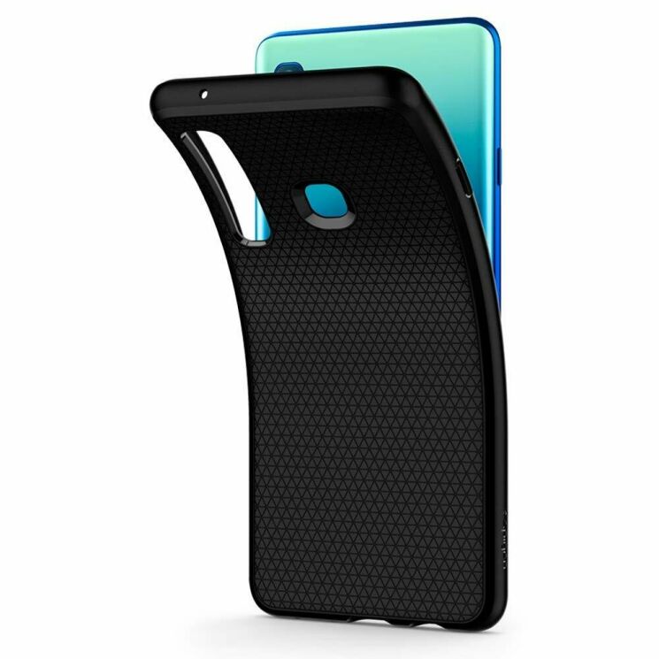 Захисний чохол Spigen SGP Liquid Air для Samsung Galaxy A9 2018 (A920) - Black: фото 4 з 7