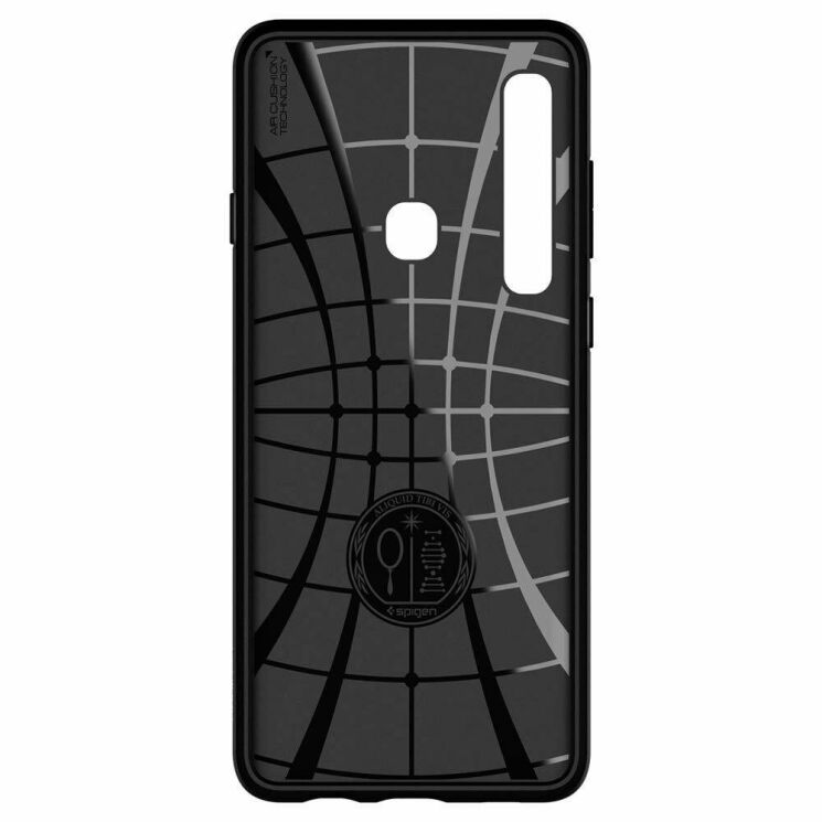 Захисний чохол Spigen SGP Liquid Air для Samsung Galaxy A9 2018 (A920) - Black: фото 3 з 7