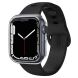 Защитный чехол Spigen (SGP) Thin Fit (FW) для Apple Watch 45 mm (7 / 8 / 9 Series) - Crystal Clear (286420C). Фото 4 из 16