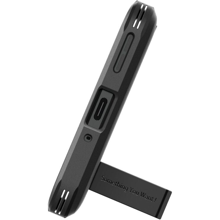 Защитный чехол Spigen (SGP) Tough Armor для OnePlus 12 - Black: фото 6 из 18