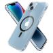 Защитный чехол Spigen (SGP) Ultra Hybrid (MagFit) для Apple iPhone 14 - Carbon Fiber (304526CF). Фото 2 из 15