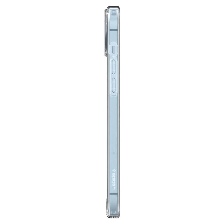 Защитный чехол Spigen (SGP) Ultra Hybrid (MagFit) для Apple iPhone 14 - Carbon Fiber: фото 7 из 15