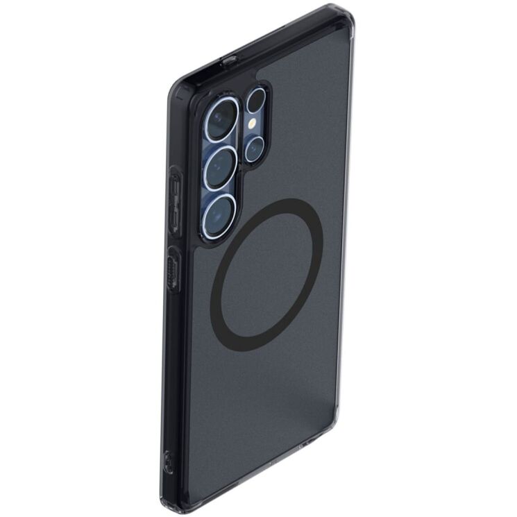 Защитный чехол Spigen (SGP) Ultra Hybrid (MagFit) для Samsung Galaxy S25 Ultra (S938) ACS08960 - Frost Black: фото 10 из 20