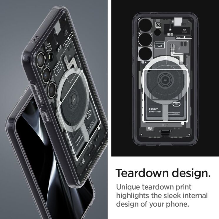 Захисний чохол Spigen (SGP) Ultra Hybrid Zero One (MagFit) для Samsung Galaxy S24 (S921) ACS07354 - Zero One: фото 8 з 11