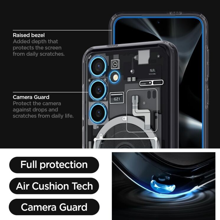Захисний чохол Spigen (SGP) Ultra Hybrid Zero One (MagFit) для Samsung Galaxy S24 (S921) ACS07354 - Zero One: фото 7 з 11
