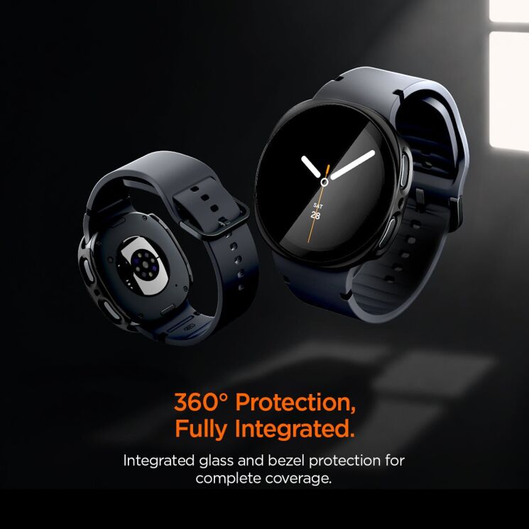 Защитный чехол Spigen Thin Fit (FW) для Samsung Galaxy Watch 9 (40mm) / 8 (40mm) ACS11597 - Black (387006B) Защитный чехол Spigen Thin Fit (FW) для Samsung Galaxy Watch 9 (40mm) / 8 (40mm) ACS11597 - Black: фото 6 из 10