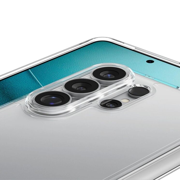 Захисний чохол Spigen Ultra Hybrid для Samsung Galaxy S26 Ultra (S948) ACS10677 - Crystal Clear: фото 5 з 11