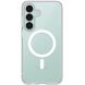Защитный чехол Spigen Ultra Hybrid MagSafe для Samsung Galaxy S26 FE (ACS11636) - Clear / White (412780W). Фото 3 из 14