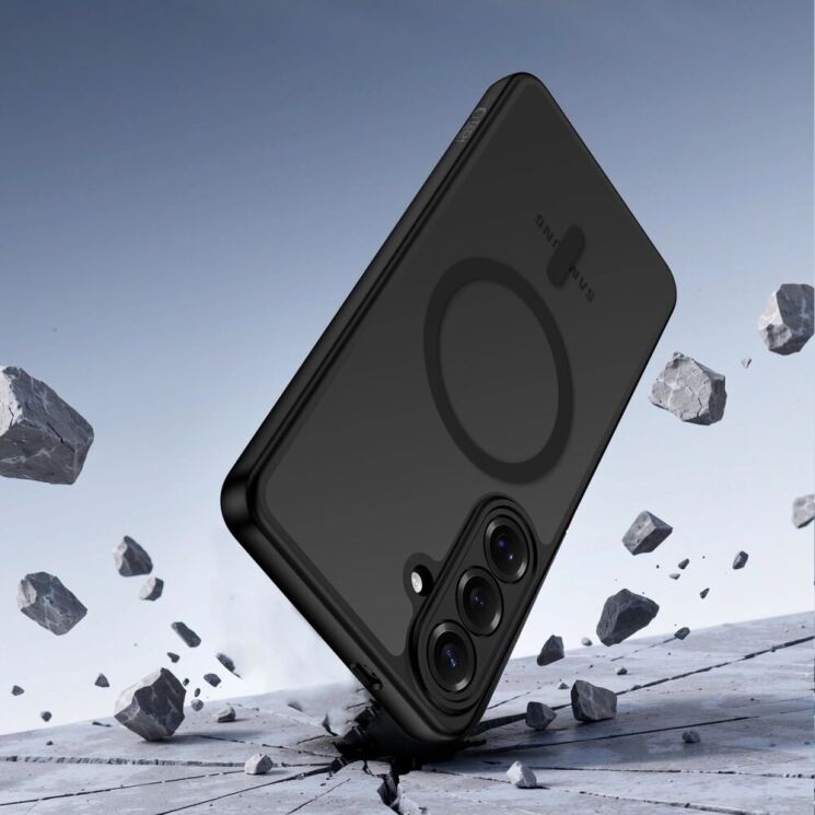 Защитный чехол Tech-Protect BasicMag MagSafe для Samsung Galaxy S26 (S942) - Matte Black: фото 6 из 6
