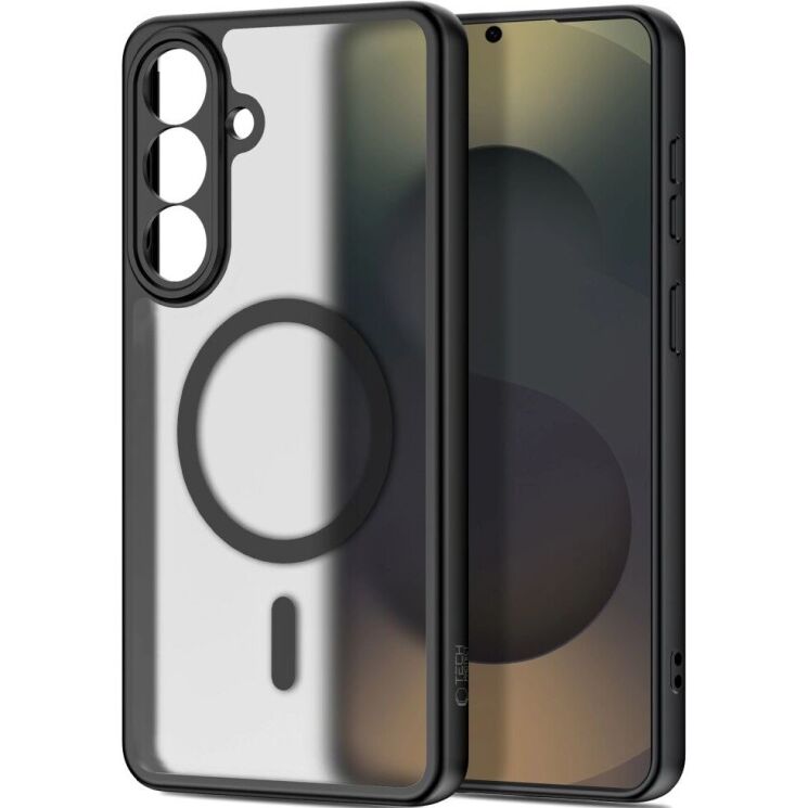 Защитный чехол Tech-Protect BasicMag MagSafe для Samsung Galaxy S26 (S942) - Matte Black: фото 2 из 6