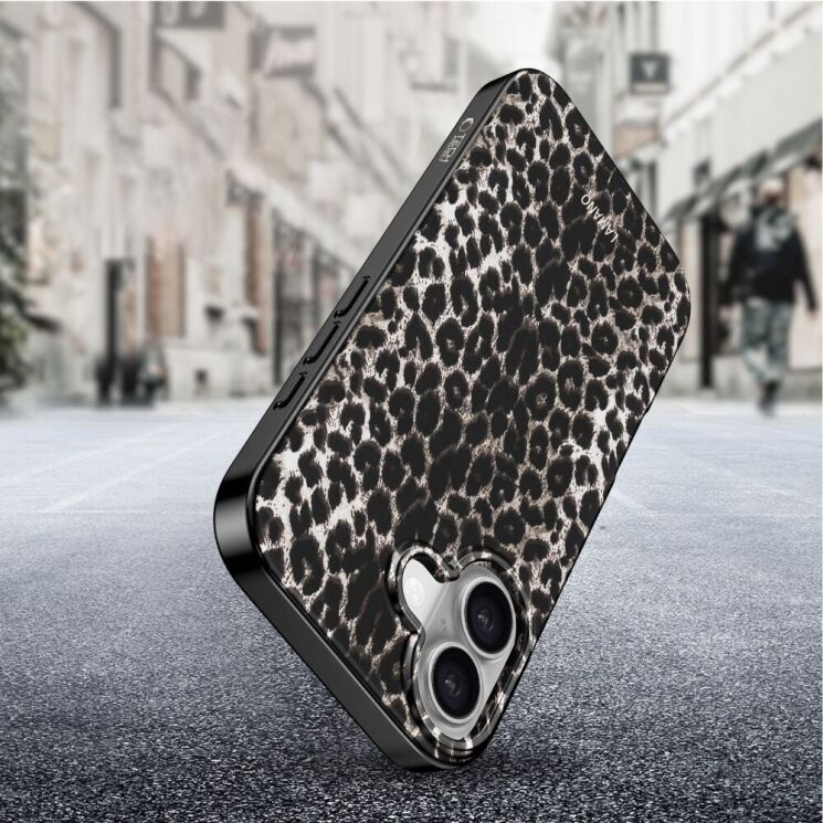 Защитный чехол Tech-Protect Lamano MagSafe для iPhone 17 - Leopard: фото 8 из 8