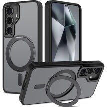 Защитный чехол Tech-Protect MagRing MagSafe для Samsung Galaxy S25 (S931) - Matte Black: фото 1 из 5